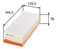 VALEO Luftfilter, Art.-Nr. 585028