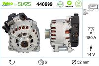 VALEO Startergenerator "VALEO RE-GEN REMANUFACTURED STOP&START", Art.-Nr. 440999