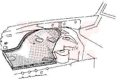 VAN WEZEL Innenkotflügel 3010258 vorne rechts