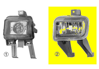 Van Wezel Nebelscheinwerfer, H1, 95- [Hersteller-Nr. 3735997] für Opel - Bild 4
