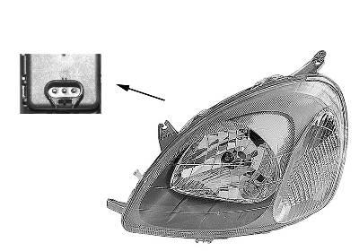 Van Wezel Scheinwerfer H4 ohne Stellmotor VALEO [Hersteller-Nr. 5430963] für Toyota - Bild 5