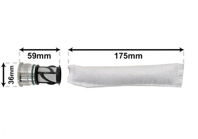 VAN WEZEL Trockner, Klimaanlage 1700d344 für Fiat / LANCIA
