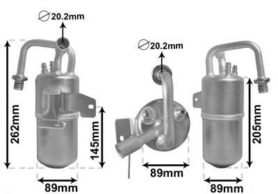 VAN WEZEL Trockner, Klimaanlage 1800d331 für Ford