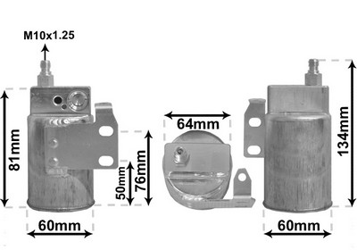 VAN WEZEL Trockner, Klimaanlage 3700d143 für Opel