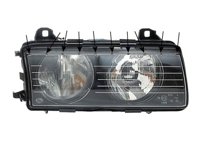 Van Wezel Hauptscheinwerfer [Hersteller-Nr. 0640966] für BMW - Bild 4