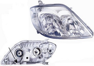 Depo Hauptscheinwerfer Rechts 212-11J9r-Ld-Em - Bild 3