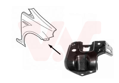VAN WEZEL Kotflügel Frontverkleidung ** Equipart 1624672 vorne rechts für Fiat