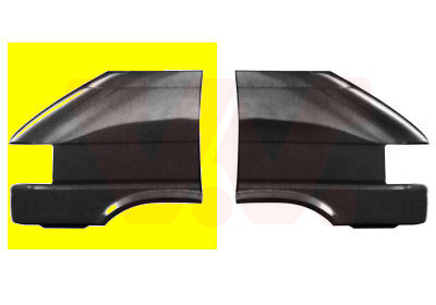 VAN WEZEL Kotflügel 5874657 vorne links für VW