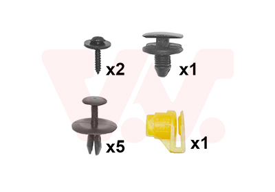 VAN WEZEL Montagesatz, Kotflügel 4032796 vorne rechts für Citroën/Peugeot