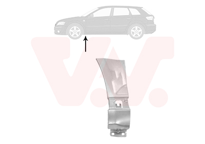 VAN WEZEL Kotflügel 0332155 vorne links