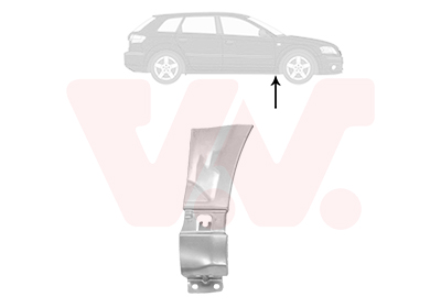 VAN WEZEL Kotflügel 0332156 vorne rechts