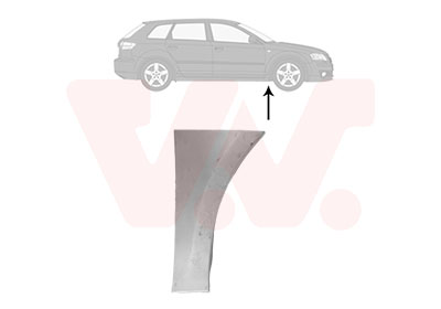 VAN WEZEL Kotflügel 5856156 unten