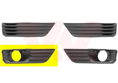 VAN WEZEL Lüftungsgitter, Stoßfänger ** Equipart 1863594 vorne rechts für Ford