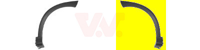 VAN WEZEL Verbreiterung, Kotflügel 3777528 hinten rechts für Opel
