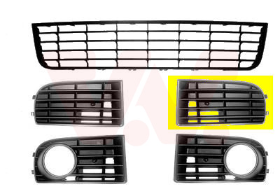 VAN WEZEL Lüftungsgitter, Stoßfänger ** Equipart 5894591 vorne links für VW