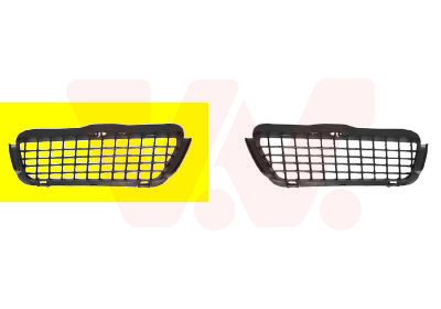 VAN WEZEL Lüftungsgitter, Stoßfänger ** Equipart 5880592 vorne rechts für VW