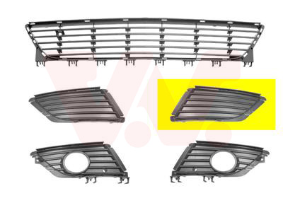 VAN WEZEL Lüftungsgitter, Stoßfänger ** Equipart 3779591 vorne links für Opel