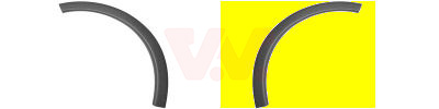 VAN WEZEL Verbreiterung, Kotflügel ** Equipart 3777526 vorne rechts für Opel