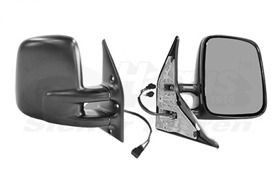 VAN WEZEL Außenspiegel * HAGUS 5874802 rechts für VW 701857508F01C 701857508F+522L 701857522L