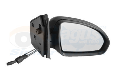 VAN WEZEL Außenspiegel * HAGUS 2911804 rechts schwarz für MERCEDES-BENZ SMART A4518110207C22A 4518110207 451-811-0207C22A