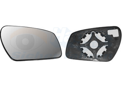 VAN WEZEL Spiegelglas, Außenspiegel * HAGUS 1863832 rechts für Ford