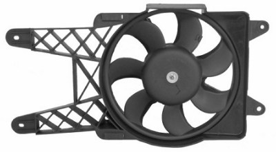 VAN WEZEL Lüfter, Motorkühlung 1601746 vorne für Fiat
