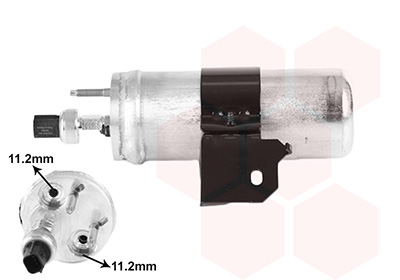 VAN WEZEL Trockner, Klimaanlage 1801d705 für Ford