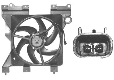 VAN WEZEL Lüfter, Motorkühlung 0956746 für Citroën Citroën/Peugeot