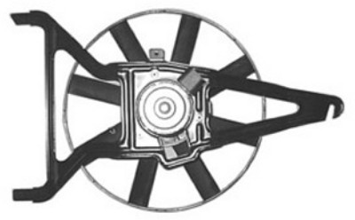 VAN WEZEL Lüfter, Motorkühlung 0950746 für Citroën Citroën/Peugeot