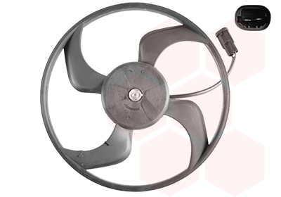 VAN WEZEL Lüfter, Motorkühlung 4040746 für Peugeot