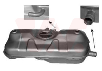 VAN WEZEL Kraftstoffbehälter 1601081 für Fiat