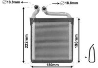 VAN WEZEL W�rmetauscher, Innenraumheizung "*** IR PLUS ***", Art.-Nr. 58006256