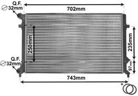 VAN WEZEL K�hler, Motork�hlung "*** IR PLUS ***", Art.-Nr. 58002204