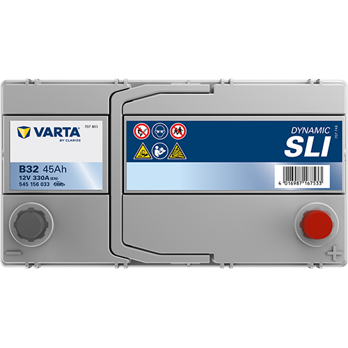 VARTA Starterbatterie DYNAMIC SLI 12 V, 45 Ah, 330 A 545156033k262 12V 68Ah 330A für Ford GEELY GREAT WALL Tesla Suzuki HONDA HYUNDAI MAZDA TOYOTA