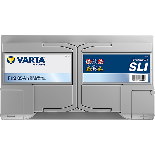 VARTA Starterbatterie DYNAMIC SLI 12 V, 85 Ah, 800 A 585400080k262 12V 68Ah 800A für Opel CHEVROLET Volvo Fiat Audi TOYOTA RENAULT BMW VW HYUNDAI MER