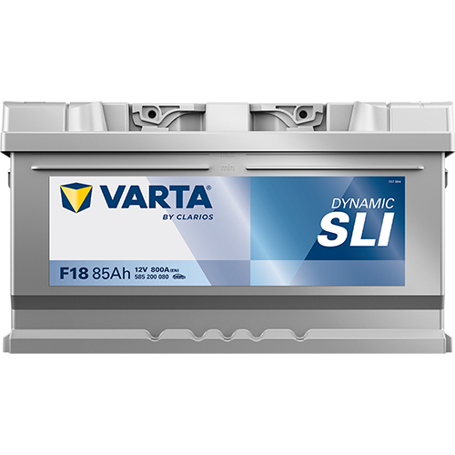 VARTA Starterbatterie DYNAMIC SLI 12 V, 85 Ah, 800 A 585200080k262 12V 68Ah 800A für Opel Ford Volvo Fiat BMW VW SEAT Audi TOYOTA Mercedes RENAU