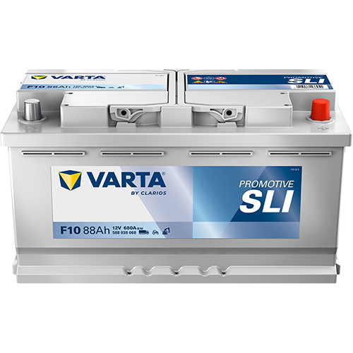 VARTA Starterbatterie PROMOTIVE SLI 12 V, 88 Ah, 680 A 588038068k182 12V 68Ah 680A für MAN