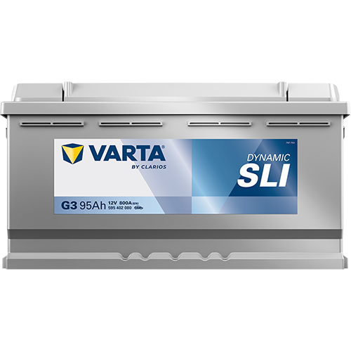VARTA Starterbatterie DYNAMIC SLI 12 V, 95 Ah, 800 A 595402080k262 12V 68Ah 800A für Ford Iveco Volvo Fiat Citroën TOYOTA Audi Peugeot Mercedes