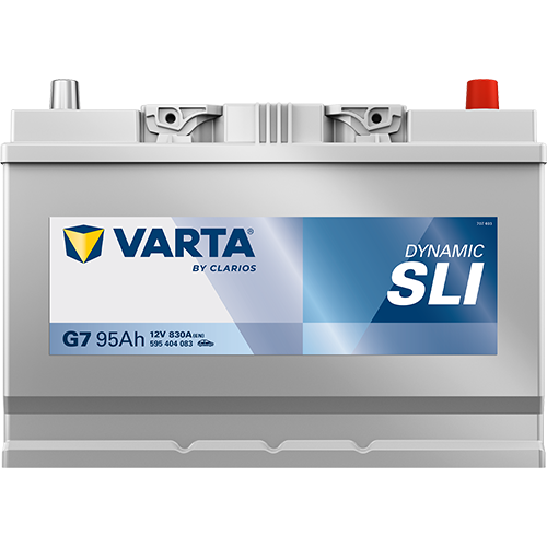 VARTA Starterbatterie DYNAMIC SLI 12 V, 95 Ah, 830 A 595404083k262 12V 68Ah 830A für DAF Ford TOYOTA HYUNDAI MITSUBISHI Peugeot NISSAN Suzuki GREAT W