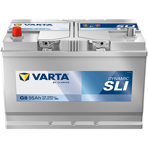 VARTA Starterbatterie DYNAMIC SLI 12 V, 95 Ah, 830 A 595405083k262 12V 68Ah 830A für DAF Opel CHEVROLET SSANGYONG TOYOTA HYUNDAI Ford MITSUBISHI NISS