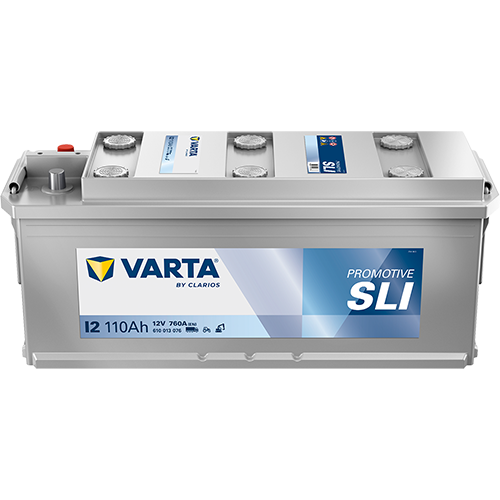 VARTA Starterbatterie PROMOTIVE SLI 6 V, 110 Ah, 760 A 610013076k182 12V 68Ah 760A für Iveco