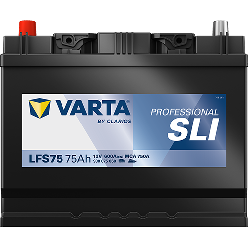 VARTA Starterbatterie PROFESSIONAL STARTER 12 V, 75 Ah, 420 A 930075060k312 12V 68Ah 600A