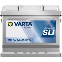 VARTA Starterbatterie "DYNAMIC SLI 12 V, 52 Ah, 520 A", Art.-Nr. 552401052K262