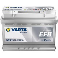VARTA Starterbatterie "DYNAMIC EFB 12 V, 70 Ah, 760 A", Art.-Nr. 570500076K262