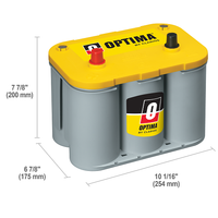 VARTA Starterbatterie "YELLOW TOP", Art.-Nr. 8122540008882