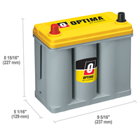 VARTA Starterbatterie "YELLOW TOP", Art.-Nr. 8711760008882