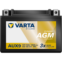 VARTA Starterbatterie "DYNAMIC AUX 12 V, 9 Ah, 130 A", Art.-Nr. 509106013K262