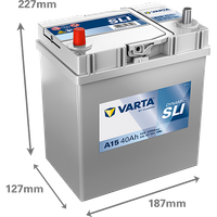VARTA Starterbatterie "DYNAMIC SLI 12 V, 40 Ah, 330 A", Art.-Nr. 540127033K262