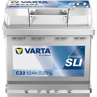 VARTA Starterbatterie "DYNAMIC SLI 12 V, 52 Ah, 470 A", Art.-Nr. 552400047K262