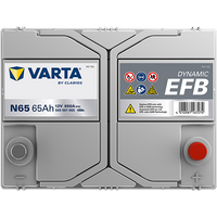 VARTA Starterbatterie "DYNAMIC EFB 12 V, 65 Ah, 650 A", Art.-Nr. 565501065K262